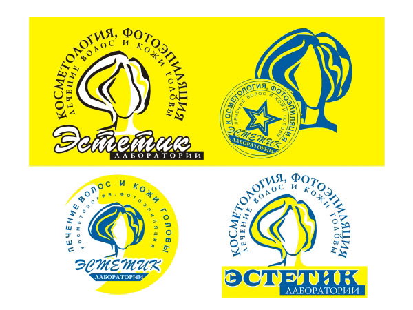 Разработка логотипа ЭСТЕТИК