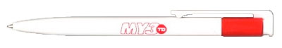 Ручка с лого МУЗ ТВ от компании Имидж-Дизайн
